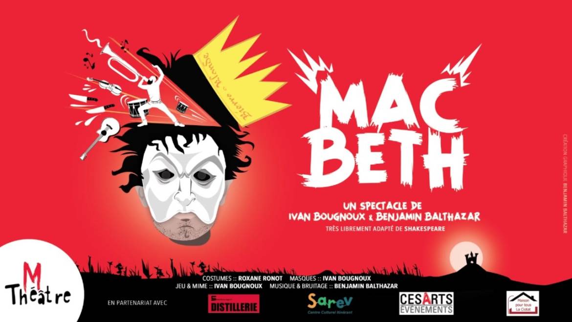 <span style='color:#8B1434;font-size:12px;'>Vendredi 19 juillet</span><br> Spectacle « Macbeth »