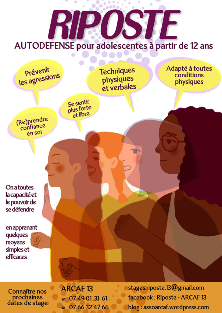 Stage Riposte – autodéfense le 17 mai