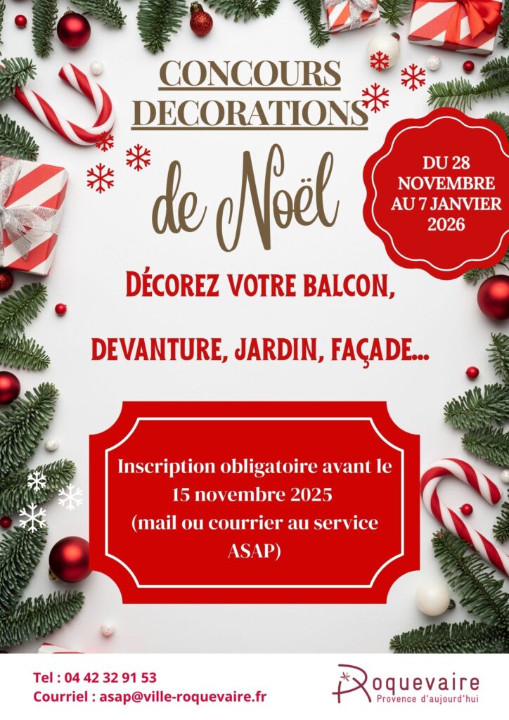 Concours décorations de Noël