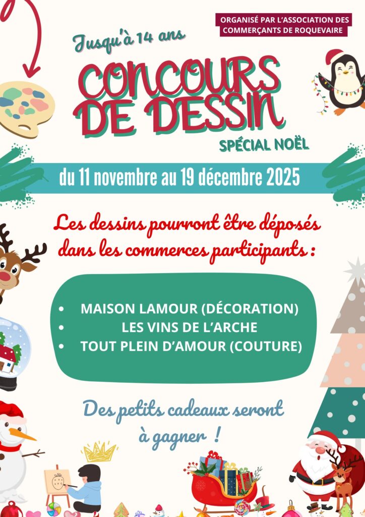 Concours de dessin, spécial Noël