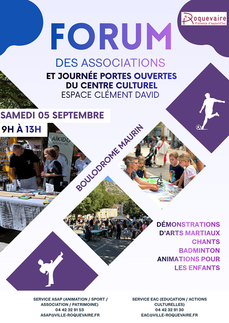 Forum des Associations et journée portes ouvertes du centre culturel